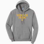 Widener University Pride Online Store Port & Company Men's Core Fleece Pullover Hooded Sweatshirt Front Thumbnail
