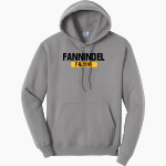 Fannindel Falcons <span class="pdp-name-mascot">Fannindel Falcons</span> Port & Company Men's Core Fleece Pullover Hooded Sweatshirt Front Thumbnail