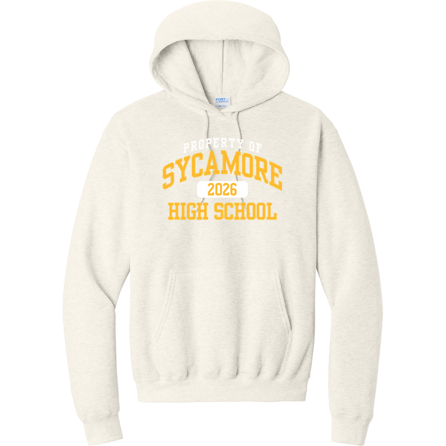 SYCAMORE HIGH SCHOOL AVIATORS <span class="pdp-name-mascot">SYCAMORE AVIATORS</span> Port & Company Men's Core Fleece Pullover Hooded Sweatshirt