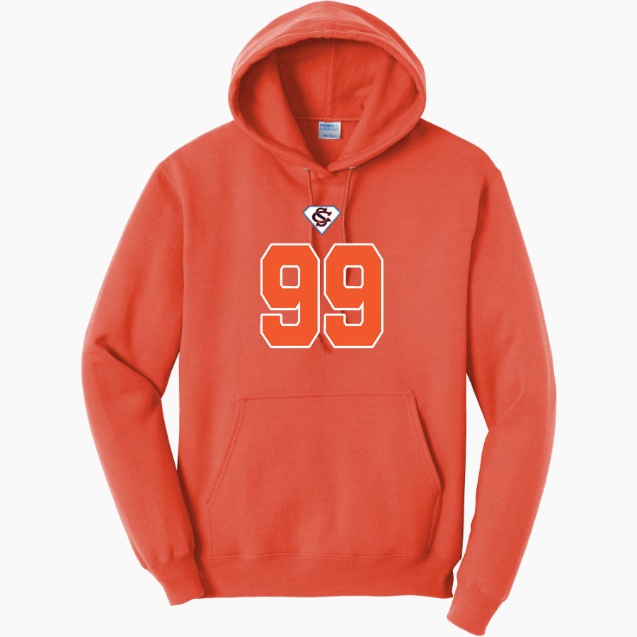 Switzerland County Pacers <span class="pdp-name-mascot">Switzerland County Pacers</span> Port & Company Men's Core Fleece Pullover Hooded Sweatshirt