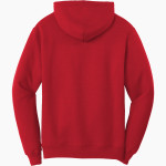 SOUTH WESTERN SENIOR HIGH SCHOOL MUSTANGS <span class="pdp-name-mascot">SOUTH WESTERN MUSTANGS</span> Port & Company Men's Core Fleece Pullover Hooded Sweatshirt Back Thumbnail