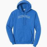 Carbondale Rams <span class="pdp-name-mascot">Carbondale Rams</span> Port & Company Men's Core Fleece Pullover Hooded Sweatshirt Front Thumbnail