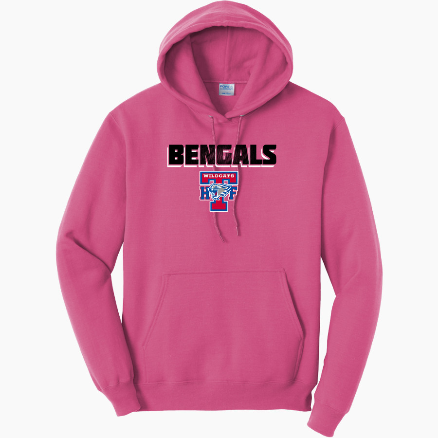 Tamarac Bengals <span class="pdp-name-mascot">Tamarac Bengals</span> Port & Company Men's Core Fleece Pullover Hooded Sweatshirt
