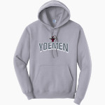 CAMERON YOE HIGH SCHOOL YOEMEN <span class="pdp-name-mascot">CAMERON - YOE YOEMEN</span> Port & Company Men's Core Fleece Pullover Hooded Sweatshirt Front Thumbnail