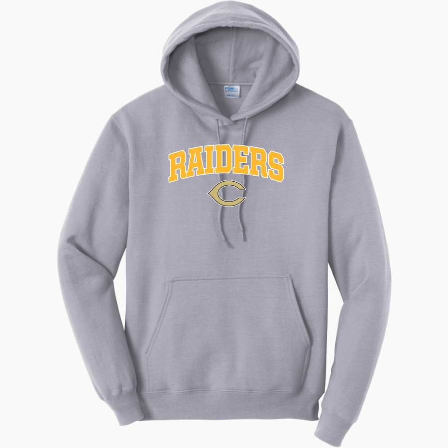CIBOLA HIGH SCHOOL RAIDERS <span class="pdp-name-mascot">CIBOLA RAIDERS</span> Port & Company Men's Core Fleece Pullover Hooded Sweatshirt