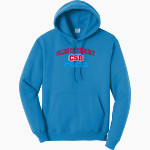 COLLEGE OF ST BENEDICT Bennies <span class="pdp-name-mascot">COLLEGE OF ST BENEDICT</span> Port & Company Men's Core Fleece Pullover Hooded Sweatshirt Front Thumbnail