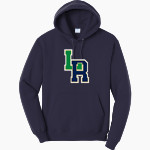 Lava Ridge Gilas <span class="pdp-name-mascot">Lava Ridge Intermediate Gilas</span> Port & Company Men's Core Fleece Pullover Hooded Sweatshirt Front Thumbnail