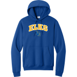 LAKE QUINAULT HIGH SCHOOL ELKS <span class="pdp-name-mascot">LAKE QUINAULT ELKS</span> Port & Company Men's Core Fleece Pullover Hooded Sweatshirt Front Thumbnail