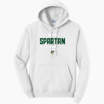 Mayo Spartans <span class="pdp-name-mascot">Mayo Spartans</span> Port & Company Men's Core Fleece Pullover Hooded Sweatshirt Front Thumbnail