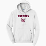 NANIH WAIYA HIGH SCHOOL WARRIORS <span class="pdp-name-mascot">NANIH WAIYA WARRIORS</span> Port & Company Men's Core Fleece Pullover Hooded Sweatshirt Front Thumbnail