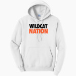LOS GATOS HIGH SCHOOL WILDCATS <span class="pdp-name-mascot">LOS GATOS WILDCATS</span> Port & Company Men's Core Fleece Pullover Hooded Sweatshirt Front Thumbnail
