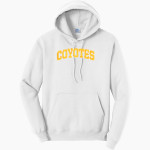 Cypress Creek Coyotes <span class="pdp-name-mascot">Cypress Creek Coyotes</span> Port & Company Men's Core Fleece Pullover Hooded Sweatshirt Front Thumbnail