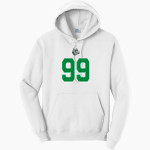 PROVO HIGH SCHOOL BULLDOGS <span class="pdp-name-mascot">PROVO BULLDOGS</span> Port & Company Men's Core Fleece Pullover Hooded Sweatshirt Front Thumbnail