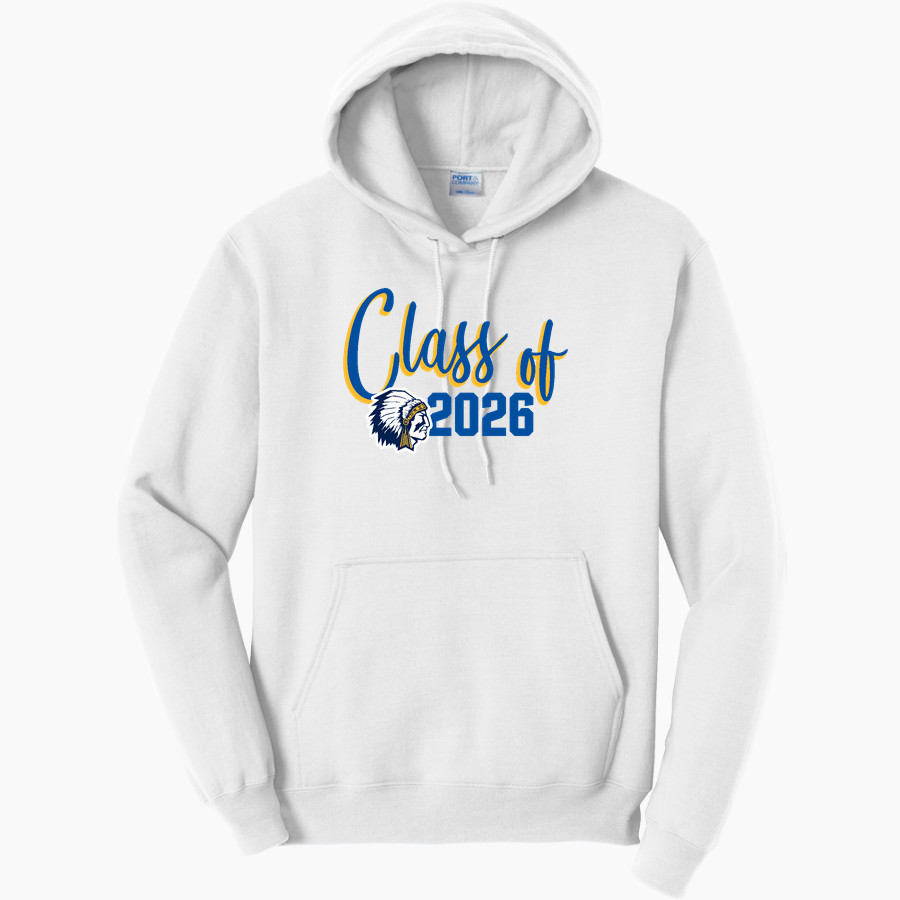 WILLIAMSON HIGH SCHOOL WARRIORS Port & Company Men's Core Fleece Pullover Hooded Sweatshirt