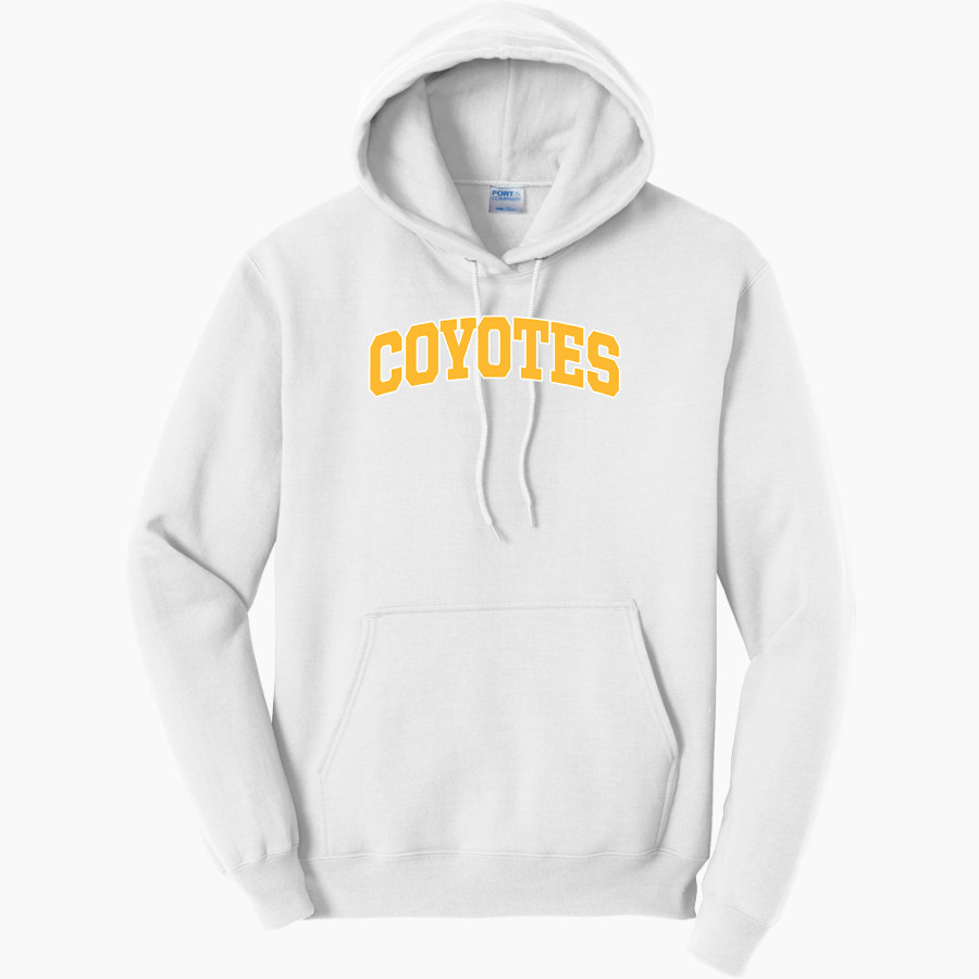 Cypress Creek Coyotes <span class="pdp-name-mascot">Cypress Creek Coyotes</span> Port & Company Men's Core Fleece Pullover Hooded Sweatshirt