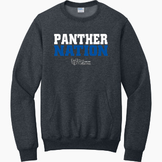 Port & Company Men's Core Fleece Crewneck Pocket Sweatshirt