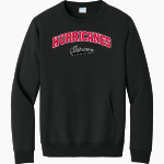 Northeast Hurricanes <span class="pdp-name-mascot">Northeast High School Hurricanes</span> Port & Company Men's Core Fleece Crewneck Pocket Sweatshirt Front Thumbnail