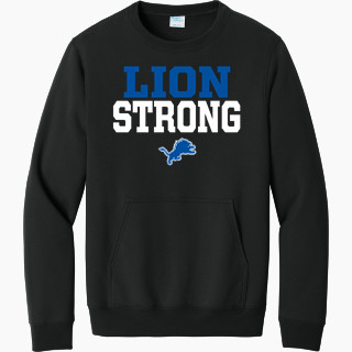 Port & Company Men's Core Fleece Crewneck Pocket Sweatshirt