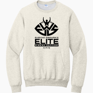 Port & Company Men's Core Fleece Crewneck Pocket Sweatshirt