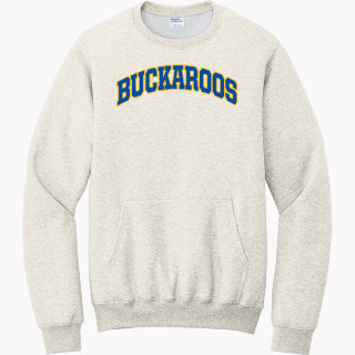 Port & Company Men's Core Fleece Crewneck Pocket Sweatshirt