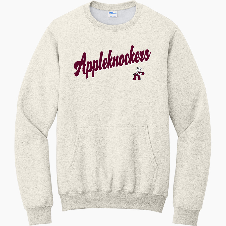 COBDEN HIGH SCHOOL APPLEKNOCKERS <span class="pdp-name-mascot">COBDEN APPLEKNOCKERS</span> Port & Company Men's Core Fleece Crewneck Pocket Sweatshirt