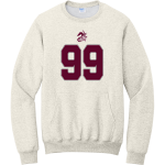 Math & Science Academy Dragons <span class="pdp-name-mascot">Math & Science Academy Dragons</span> Port & Company Men's Core Fleece Crewneck Pocket Sweatshirt Front Thumbnail