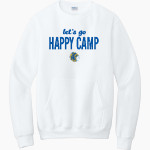 HAPPY CAMP HIGH SCHOOL INDIANS <span class="pdp-name-mascot">HAPPY CAMP INDIANS</span> Port & Company Men's Core Fleece Crewneck Pocket Sweatshirt Front Thumbnail