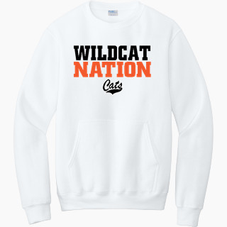 Port & Company Men's Core Fleece Crewneck Pocket Sweatshirt