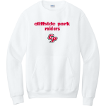 CLIFFSIDE PARK HIGH SCHOOL RAIDERS <span class="pdp-name-mascot">CLIFFSIDE PARK RAIDERS</span> Port & Company Men's Core Fleece Crewneck Pocket Sweatshirt Front Thumbnail