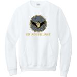 Box Lacrosse League Box Lacrosse League <span class="pdp-name-mascot">Box Lacrosse League</span> Port & Company Men's Core Fleece Crewneck Pocket Sweatshirt Front Thumbnail