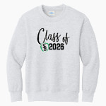ST BERNARD'S ACADEMY CRUSADERS <span class="pdp-name-mascot">ST BERNARD'S CATHOLIC CRUSADERS</span> Port & Company Youth Core Fleece Crewneck Sweatshirt Front Thumbnail