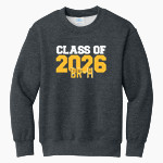 Bark River-Harris Broncos <span class="pdp-name-mascot">Bark-River Harris High School Broncos</span> Port & Company Youth Core Fleece Crewneck Sweatshirt Front Thumbnail