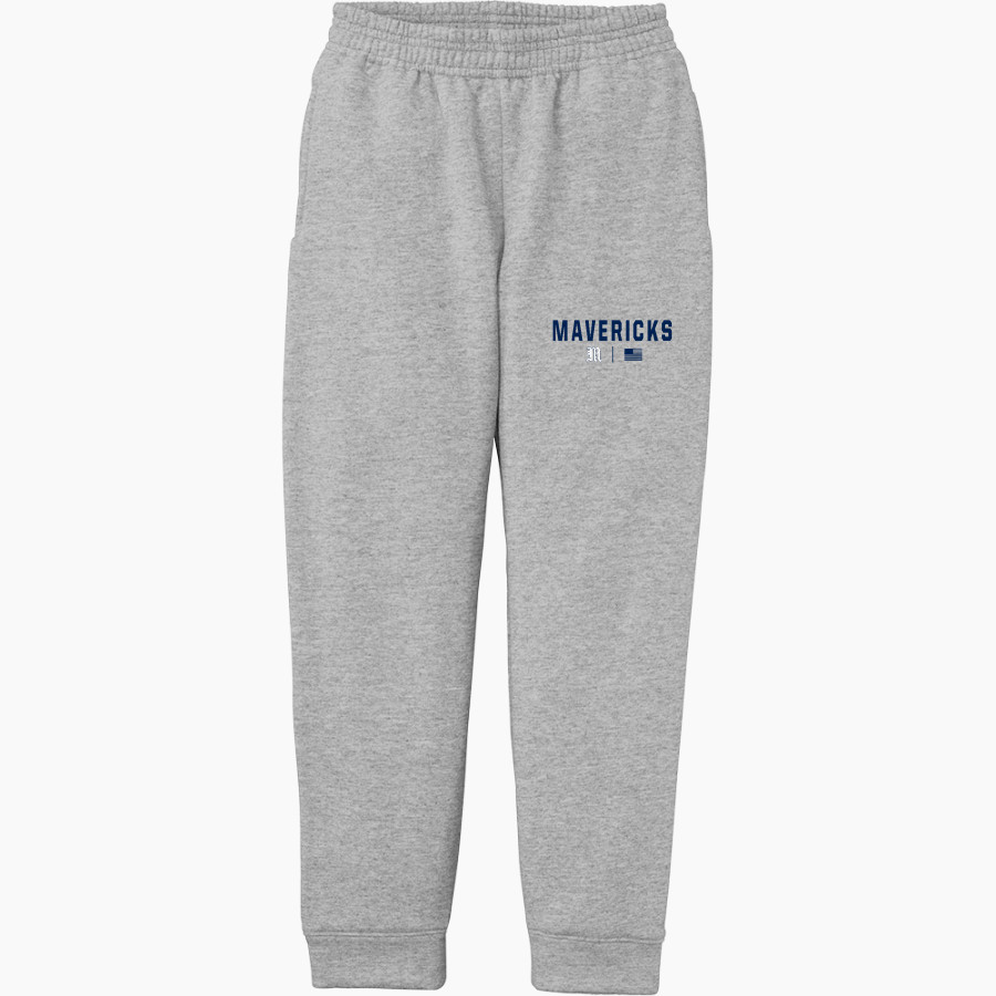 M.A.D Mavericks OFFICIAL ONLINE STORE Port & Company Youth Core Fleece Joggers