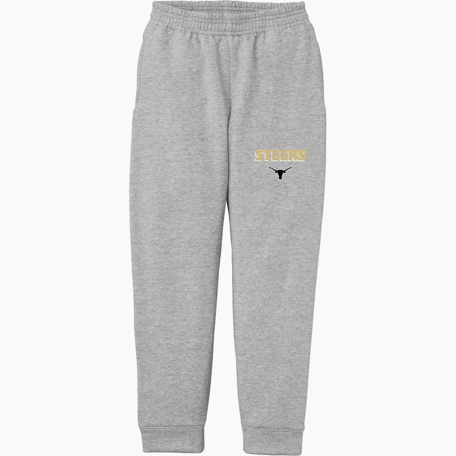 BIG SPRING HIGH SCHOOL STEERS <span class="pdp-name-mascot">BIG SPRING STEERS</span> Port & Company Youth Core Fleece Joggers