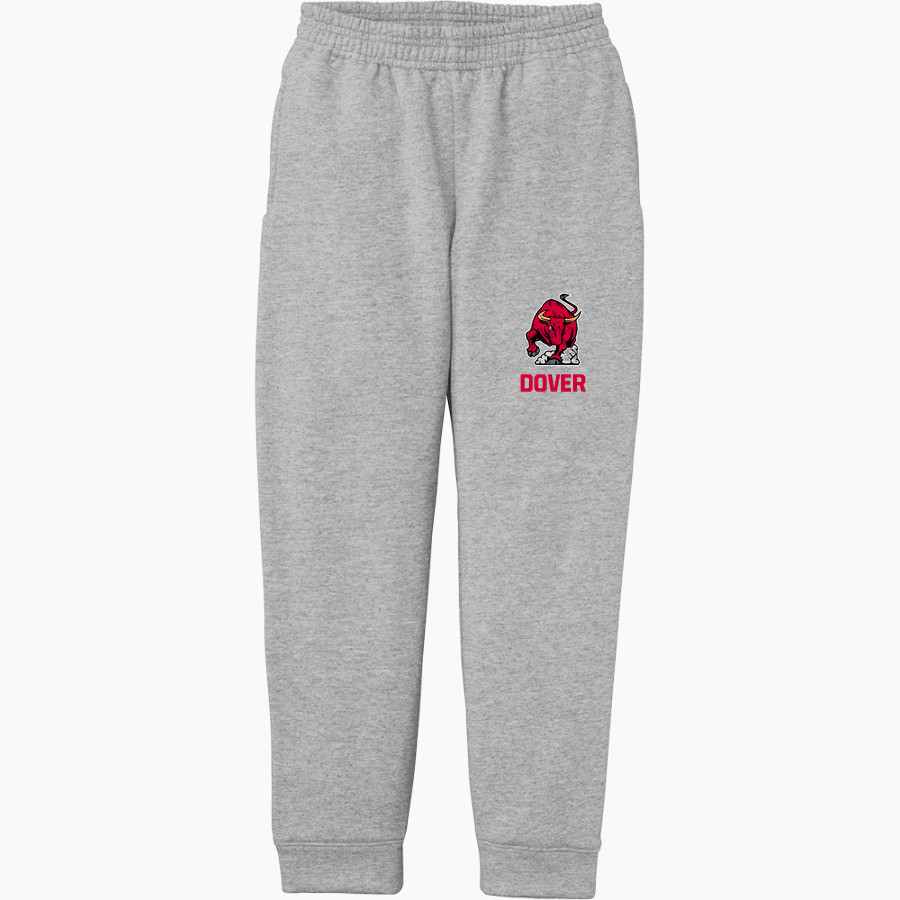 DOVER HIGH SCHOOL LONGHORNS Port & Company Youth Core Fleece Joggers