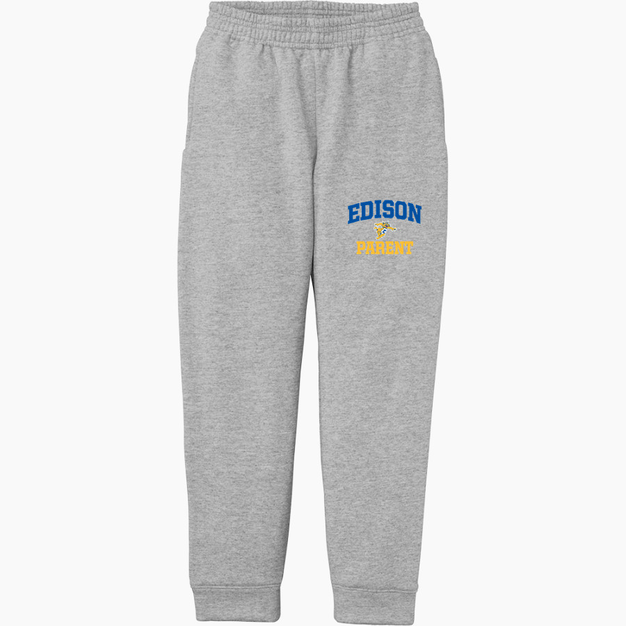 EDISON HIGH SCHOOL TOMMIES <span class="pdp-name-mascot">EDISON TOMMIES</span> Port & Company Youth Core Fleece Joggers