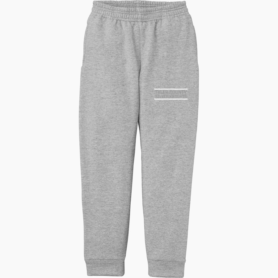 Tyler County Silver Knights <span class="pdp-name-mascot">Tyler County Silver Knights</span> Port & Company Youth Core Fleece Joggers