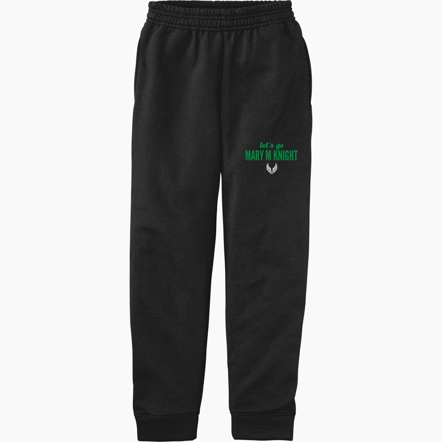MARY M KNIGHT HIGH SCHOOL OWLS Port & Company Youth Core Fleece Joggers