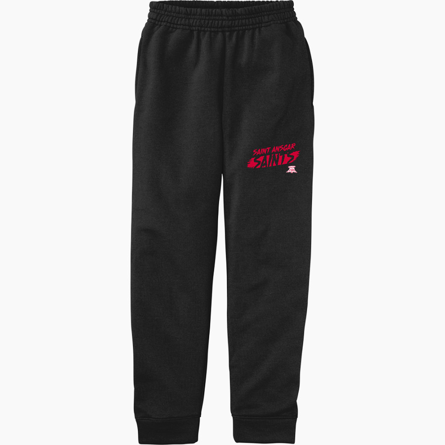SAINT ANSGAR HIGH SCHOOL SAINTS <span class="pdp-name-mascot">SAINT ANSGAR SAINTS</span> Port & Company Youth Core Fleece Joggers