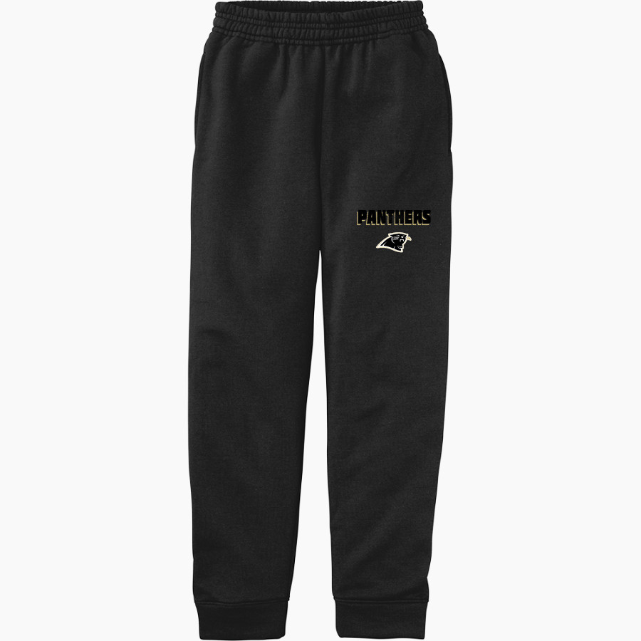 HACKLEBURG HIGH SCHOOL PANTHERS <span class="pdp-name-mascot">HACKLEBURG PANTHERS</span> Port & Company Youth Core Fleece Joggers