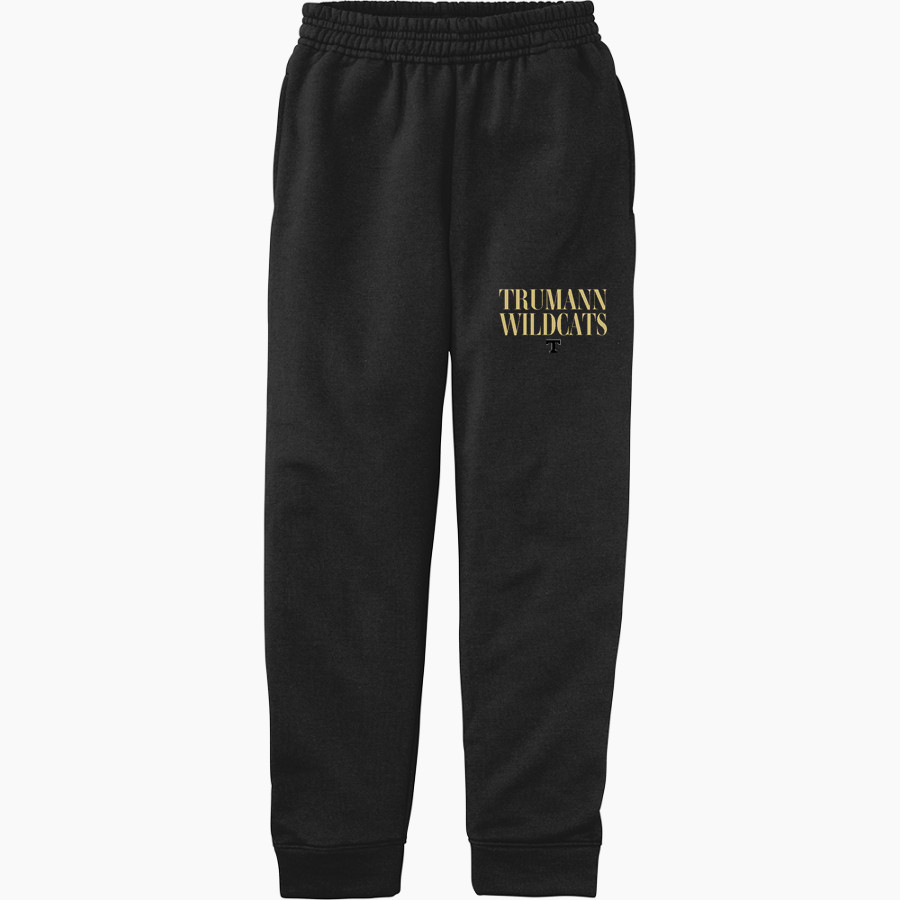 Trumann Wildcats Port & Company Youth Core Fleece Joggers