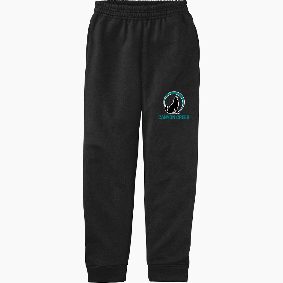 Canyon Creek Coyotes <span class="pdp-name-mascot">Canyon Creek Elementary</span> Port & Company Youth Core Fleece Joggers