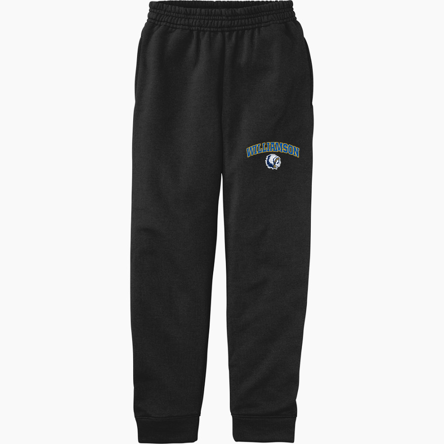 WILLIAMSON HIGH SCHOOL WARRIORS Port & Company Youth Core Fleece Joggers