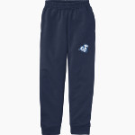 Connecticut College Camels <span class="pdp-name-mascot">Connecticut College Camels</span> Port & Company Youth Core Fleece Joggers Front Thumbnail