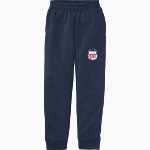 National Wrestling Coaches Association <span class="pdp-name-mascot">NWCA</span> Port & Company Youth Core Fleece Joggers Front Thumbnail
