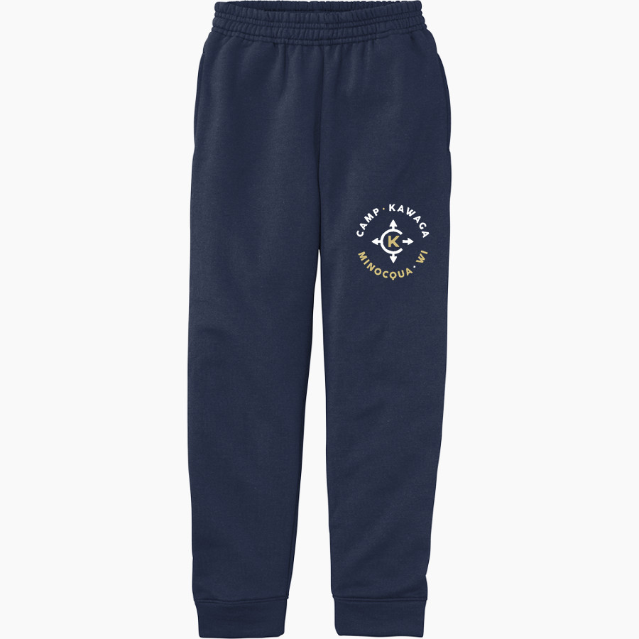 Camp Kawaga Sideline Store Port & Company Youth Core Fleece Joggers