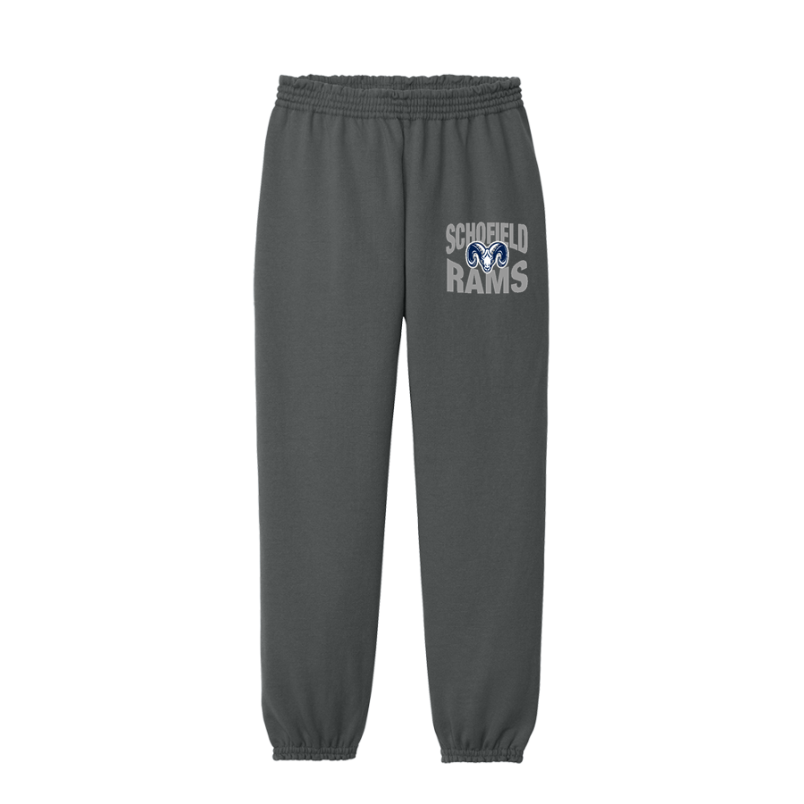 Schofield Rams <span class="pdp-name-mascot">Schofield Middle School Rams</span> Port & Company Youth Core Fleece Sweatpant