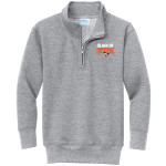 WOODLAND HIGH SCHOOL WOLVES <span class="pdp-name-mascot">WOODLAND WOLVES</span> Port & Company Youth Core Fleece 1/4-Zip Pullover Sweatshirt Front Thumbnail