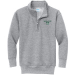 Woods Charter Wolves Port & Company Youth Core Fleece 1/4-Zip Pullover Sweatshirt Front Thumbnail