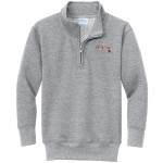 OZARK HIGH SCHOOL HILLBILLIES <span class="pdp-name-mascot">OZARK HILLBILLIES</span> Port & Company Youth Core Fleece 1/4-Zip Pullover Sweatshirt Front Thumbnail